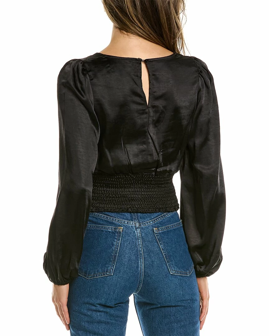 Budget π₯° Vintage Havana Satin Ruched Top for π© women β 4 Budget π₯° Vintage Havana Satin Ruched Top for π© women β - Image 2