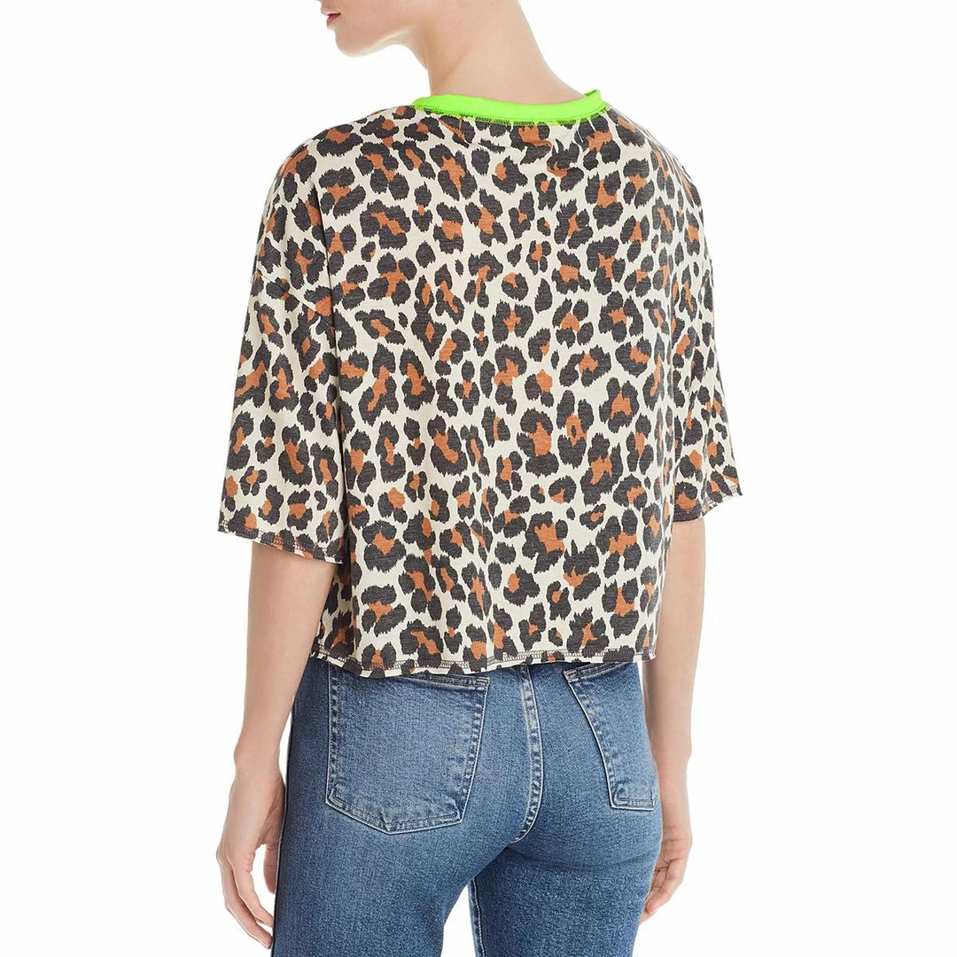 Flash Sale π Vintage Havana π© Womens Ringer Boxy Crop Top π€© 4 Flash Sale π Vintage Havana π© Womens Ringer Boxy Crop Top π€© - Image 2