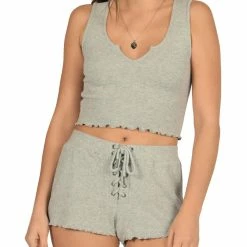 Deals 🎁 Vintage Havana 👩 Womens Ribbed Ruffled Hem Tank Top 👏 -Vintage Havana Shop 3cda157ae4e145bc9817628c322322d6 1080x