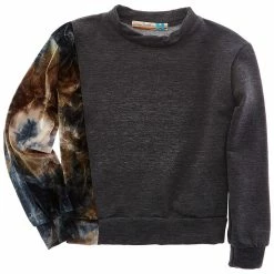 Best Pirce 👏 Vintage Havana Balloon Sleeve Slashed Pullover for kids 🔥