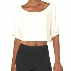 Brand new 🎁 Vintage Havana 👩 Womens Boatneck Short Crop Top 🎁