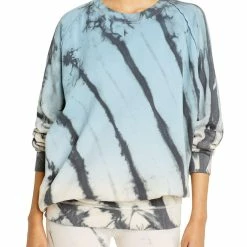 Promo 🧨 Vintage Havana 👩 Womens Tie-Dye Comfy Sweatshirt, Crew 🎁