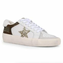 Budget 🤩 Vintage Havana Calliope 👟 Sneaker in White Camo Multi for 👩 women 😀