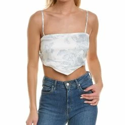 New 🥰 Vintage Havana Satin Bandana Tank for 👩 women ⭐