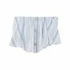 Best reviews of 👏 Vintage Havana Blue Stripe Button Tube Top for kids ✔️