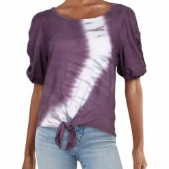 Discount 🎁 Vintage Havana 👩 Womens Cotton Tie-Dye T-Shirt 🧨