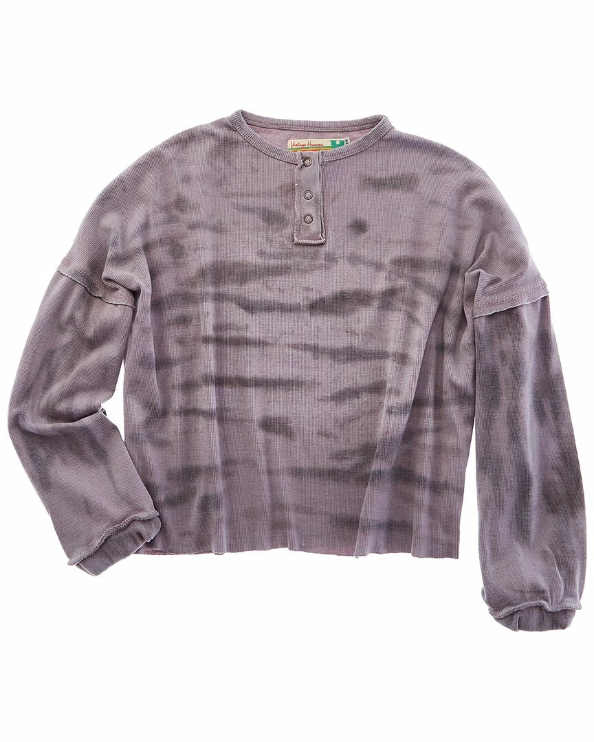 Budget β€οΈ Vintage Havana Ribbed Henley for kids π 3 Budget β€οΈ Vintage Havana Ribbed Henley for kids π