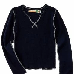 Cheap ✔️ Vintage Havana Reverse Stitch Top for kids 🎉